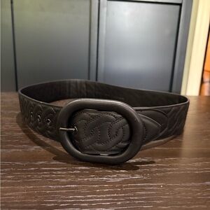 Rebecca Minkoff Black Leather Fashion Belt